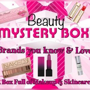 Mystery Beauty Box 10-15 items..$75 MUCH MORE than whats listed! Too Fac…